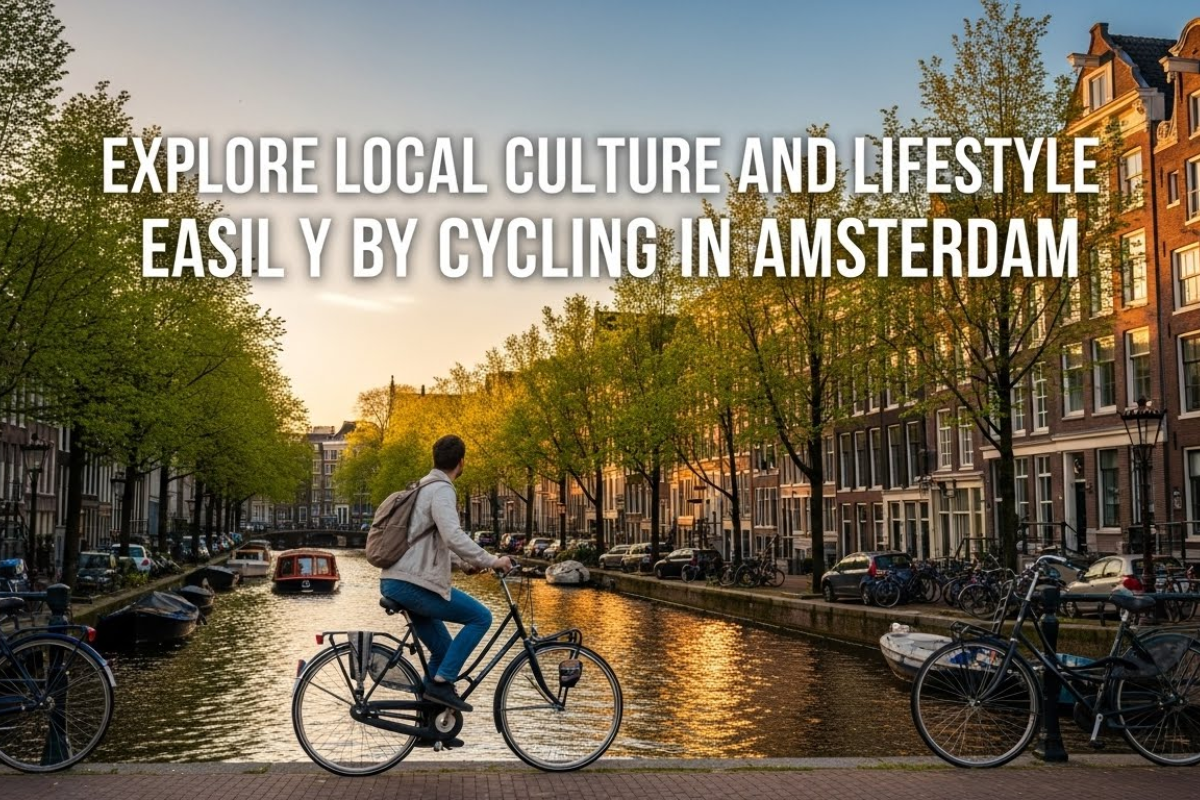 Cycling in Amsterdam