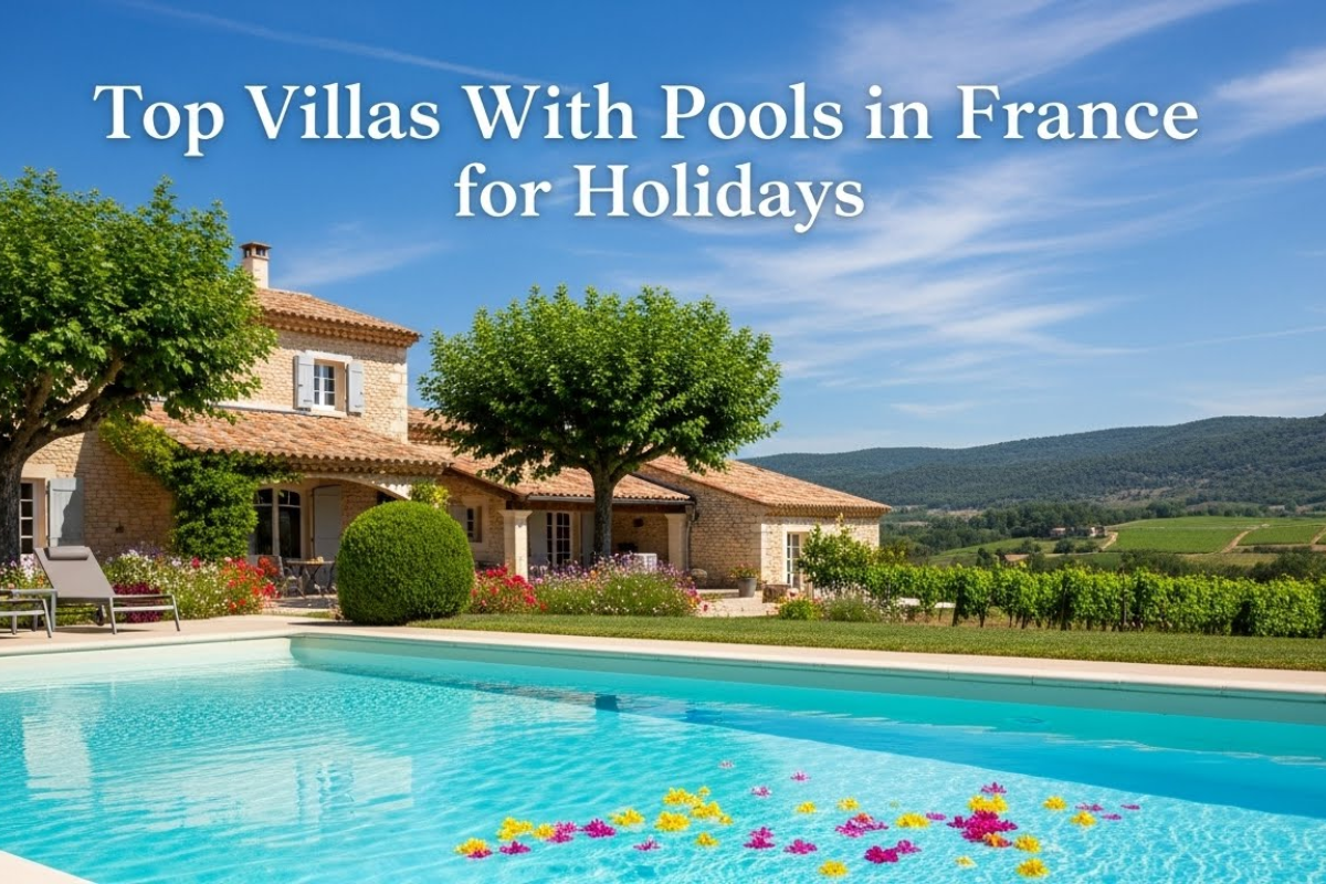 Villas With Pools in France